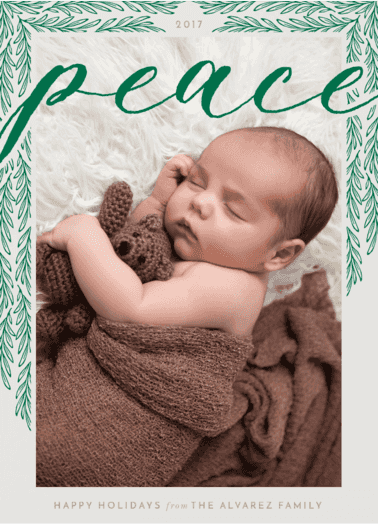 Peace Offering Holiday Card