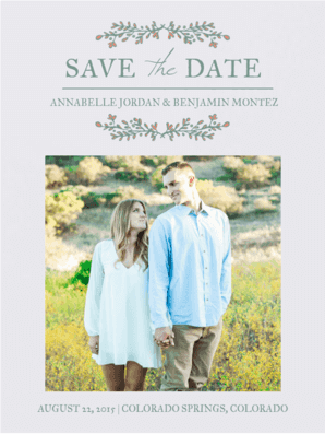 Sage Brush Wings Save The Date Save the Date