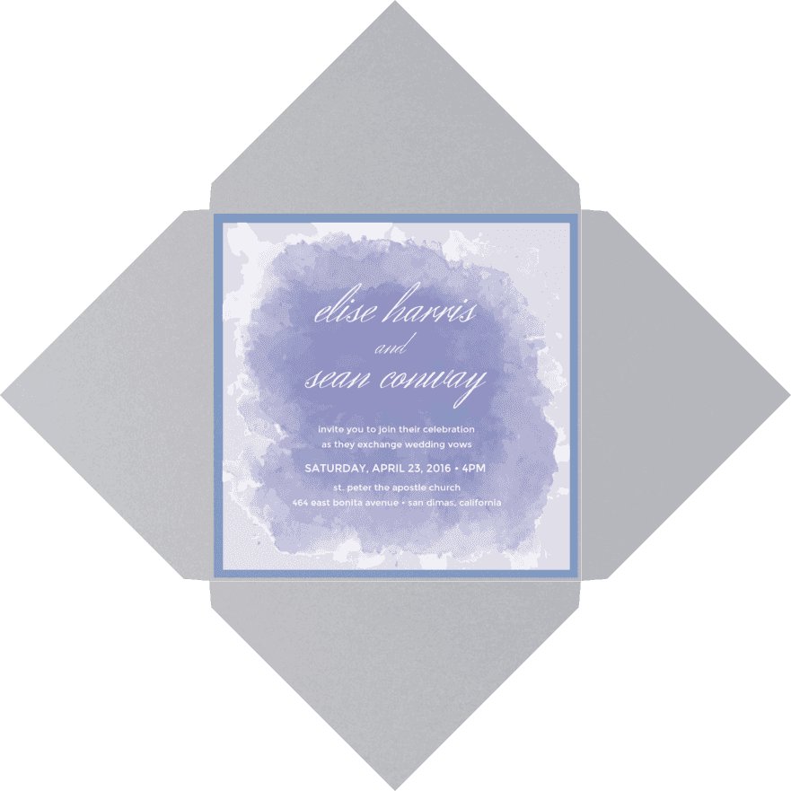 Sincerely Yours Wedding Invitation