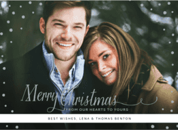 Baby It's Cold Outside Wedding Invitation